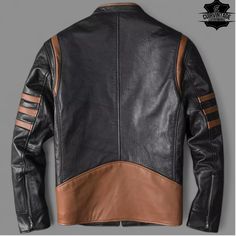 Logan Costume, Wolverine Leather Jacket, Best Winter Jackets, Best Leather Jackets, Racer Jacket, Short Men Fashion, Sheepskin Coat, Men's Leather Jacket, Real Leather Jacket