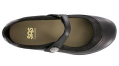 Quickly adjust your fit with an SAS EZ Strap on this "Mary Jane" shoe. TRIPAD® Technology adds extra cushioning to the three main pressure points of the foot, while S-Motion Technology® supports the three part walking motion: from heel strike, through the mid-step to the final toe push-off.

Medicare Approved: This style has met the standards set by Medicare. Please see your doctor for details and qualifications.

Heel Height: 1.375". This item features a removable footbed. Mary Jane Shoe, Sas Shoes, Custom Made Shoes, Pressure Points, Stepping Out, Sandals For Sale, Athletic Fashion, Mary Jane Shoes, Shoe Care