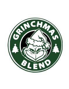 the logo for how i stole the grin coffee, with an image of a gnome's head