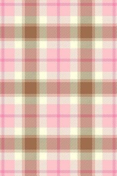 a pink and brown plaid pattern