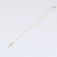 "14K Gold Cross Necklace - 14K Gold Adjustable Necklace This necklace is adjustable to 16\", 17\" or 18\" lengths. ★ The necklace is 14K solid gold. ★ 14K gold cross pendant is about 25mm x 12mm. Please read our policies before you place your order. https://www.etsy.com/shop/SashJewelry/policy?ref=shopinfo_policies_leftnav To see other Mother daughter necklace set click here: https://www.etsy.com/shop/SashJewelry?section_id=12441134&ref=shopsection_leftnav_1 To see other bracelets click here 14k Gold Cross Necklace With Adjustable Chain, 14k Yellow Gold Cross Necklace With Adjustable Chain, Yellow Gold 14k Gold Cross Necklace With Adjustable Chain, Yellow Gold Cross Necklace With Adjustable Chain, Yellow Gold Crucifix Necklace With Adjustable Chain, Yellow Gold Crucifix Necklace With Clavicle Chain, Tarnish Resistant 14k Yellow Gold Cross Necklace, Mother Daughter Necklaces Set, Other Mother