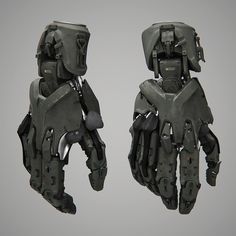 an image of two robot hands that appear to be made out of metal and plastic