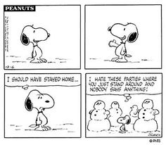 a comic strip with peanuts saying, i should have shared home