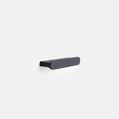 a black object on a white background