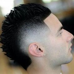 Line Up Haircut, Burst Fade Mohawk, High Fade Haircut, Hairstyles For Thick Hair, Mens Hairstyles Medium, Short Hairdos