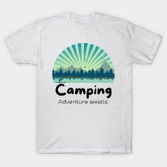 Enjoy your camping with this retro mountain design -- Choose from our vast selection of Crewneck and V-Neck T-Shirts to match with your favorite design to make the perfect graphic T-Shirt. Pick your favorite: Classic, Boxy, Tri-Blend, V-Neck, or Premium. Customize your color! For men and women. Retro Mountain, Mountain Design, Mountain Designs, V Neck T Shirt, Graphic T Shirt, Graphic Tshirt, Camping, Men And Women, For Men