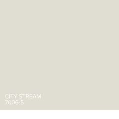 the city stream 706 - 5 is painted in light gray and has white trim