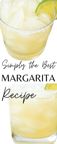 best margarita recipe with a salted rim and a lime Martha Stewart Margarita Recipe, Best Easy Margarita Recipe, How To Make The Best Margarita, Shaken Margarita Recipes, Marguerita Drink Recipe, Mexican Restaurant Margaritas Recipe, Best Homemade Margaritas, Mexican Restaurant Margaritas, How To Make Margaritas At Home