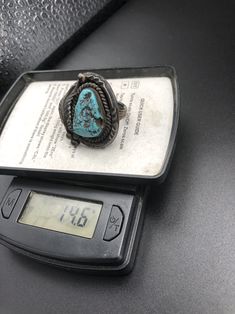 Large Amazing Navajo Sterling Silver Turquoise Leaf Ring Size 6.5 Vintage Sterling 925 Signed T.T. Please Read Below Please check out my other items! Tons of jewelry coming up for sale. I love to combine shipping on multiple items, and am happy to ship internationally. International bidders, please contact me with your location for a shipping quote. If there is anything wrong once the item is received and you are not happy, please contact me before leaving negative feedback so we can resolve any Southwestern Silver Turquoise Ring For Jewelry Making, Collectible Southwestern Turquoise Ring Stamped 925, Western Style Turquoise Ring Stamped 925, Southwestern Turquoise Ring, Garnet And Gold, Leaf Ring, Spinner Rings, Ring Vintage, Turquoise Earrings