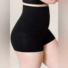 Shapermint Essentials Shaping Boyshort - Black / L Black High Waist Shapewear Shorts, High Waist Seamless Black Shorts, High-waist Seamless Black Shorts, Black High Waist Seamless Shorts, Black Seamless High-waisted Shorts, Black Seamless High Waist Shorts, Black Shapewear Shorts Mid-thigh Length, Black Shaping Shapewear Shorts, Black Shaping Shapewear, Short