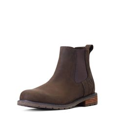 Wexford Waterproof Boot | Ariat Mens Slip On Boots, Mens Waterproof Boots, Chic Flats, Country Boots, Men’s Boots, Casual Footwear, Chelsea Boot, Waterproof Boots, Boots Outfit