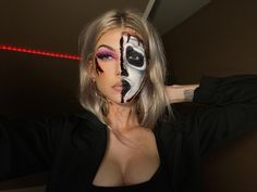 Ghostface Makeup, Scream Halloween Costume, Movie Makeup, Scream Halloween, Hallowen Ideas, Cute Halloween Makeup, Special Makeup, Pretty Halloween