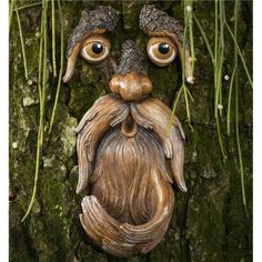 Unique Decoration: The Tree Poetry Tree Face Is A Funny And Witty Garden Decoration That Will Take Your Backyard To The Next Level! This Interesting Tree Art Outdoor Piece Adds More Personality To Your Garden And Can Even Attract Some Birds For A Nicer Outdoor Mood. Made To Last: This Tree Face Decor Is Made Of Polyresin, A Durable And Sturdy Material That Will Pass The Test Of Time. The Tree Bird Feeder Is Hand-Painted Using Non-Toxic And Eco-Friendly Paint That Will Not Fade. For All Seasons: Tree Monster, Unique Bird Feeders, Boom Kunst, Face Decoration, Wild Bird Feeders, Outdoor Trees, Tree Faces, How To Attract Birds, Bird Tree