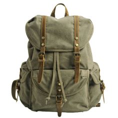 ITEM DETAILS  Item Type: Backpacks  Lining Material: Polyester  Interior: Interior Compartment,Computer Interlayer,Interior Slot Pocket,Cell Phone Pocket  Carrying System: Physiological Curve Back  Style: Vintage  Main Material: Top layer cowhide with washed canvas  Closure Type: Flap  Size:13*17*7(in)(L*H*W)     SHIPMENT     Our carriers will differ according to each country to select the most suitable logistics solutions, in short, our goal is to secure peace goods delivered in the hands of ev Changing Bag, Mobile Phone Bag, Vintage Canvas, Military Inspired, Canvas Backpack, Waxed Canvas, Travel And Leisure, Classic Flap, Travel Backpack