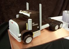 Semi Truck Cake | Recent Photos The Commons Getty Collection Galleries World Map App ... Pastel Trailer, Candy Semi Truck, Trailer Cakes Truck, Semi Truck Birthday Cake, Construction Business Logo, Trucker Cake Semi Trucks, Semi Truck Cake Tutorial