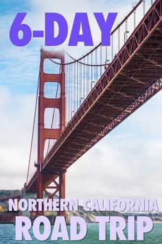 the golden gate bridge is very tall and can be seen from the water below it