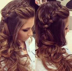 Romantic French side braid hairstyles for long hair,half-up and half-down,Fascinating Ways to Braid Your Long Hair Side Braid Hairstyles, French Braid Hairstyles, Wedding Guest Hairstyles, Edgy Hair, Braids For Long Hair, Elegant Hairstyles