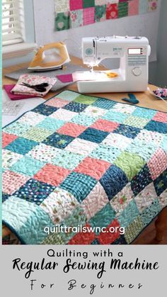 quilting with a regular sewing machine for beginners