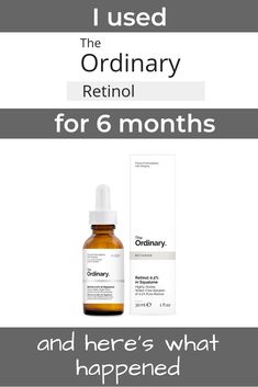 The Ordinary Retinol, Retinol Skincare, Best Acne Products, Retinoic Acid, Skin Care Range, Retinol Serum, Anti Aging Moisturizer, Deep Wrinkles