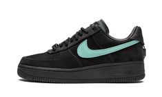 The Tiffany and Co.  x Nike Air Force 1 Low is a highly desirable collaboration between the storied luxury jewelry brand and Nike on the classic sneaker.  While Nike SB and Diamond Supply Co.  honored Tiffany with their SB Dunk Low “Tiffany” in 2005, this shoe marks the first-ever official collaboration between Tiffany and Co.  and Nike.  The “1837” (a reference to Tiffany’s founding year) champions a high end design with the New York based brand’s signature “Tiffany” colored accenting appearing Nike Air Force Low, Sport Nike, Luxury Jewelry Brands, Diamond Supply Co, Nike Sb Dunks Low, Nike Sb Dunk, Nike Dunk High, Nike Air Force 1 Low, Nike Sb Dunks