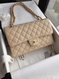 Chanel, Purse, Handbags, White