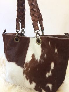 Daily Bag, Handbag Leather, Cow Hide, Leather Bag Women, Leather Projects, Boot Bag