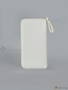 Bird in Bag - Portable Phone and Coin Wallet with Mirror for Fashionable Ladies White Wallets With Cell Phone Pocket For Daily Use, White Wallet With Cell Phone Pocket For Daily Use, White Wallet With Zipper Closure For Everyday Use, Everyday White Wallet With Zipper Closure, Formal White Wallet With Zipper Closure, Classic Card, Lady Bird, Coin Wallet, Card Storage