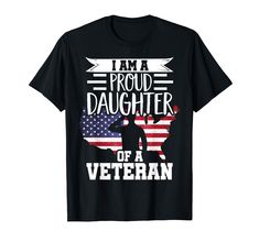 PRICES MAY VARY. Proud Daughter Veteran Nothing Scares Patriotic Veterans Day. Veterans Day Patriotic Gift Idea Veteran US Flag Lightweight, Classic fit, Double-needle sleeve and bottom hem Proud Wife, Veterans Day Gifts, Veteran T Shirts, Patriotic Outfit, Gifts For Veterans, Army Veteran, Military Outfit, Vietnam Veterans, Themed Outfits