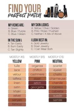 Younique Color Matching Chart, Younique Serum Foundation Shades, Younique Foundation Shades, Younique Color Match, Color Matching Chart, Shadow Tutorial, Younique Foundation, Serum Foundation, Beauty Hair Makeup