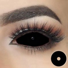 Sclera Lenses, Black Sclera, Color Contacts For Halloween, Black Contact Lenses, Eye Lenses, Halloween Contact Lenses, Cosplay Contacts, Eye Lens