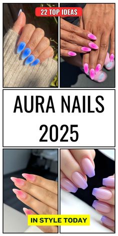 Elevate your style with aura nails 2025 using beautiful fall colors and almond nail shapes. Perfect for pink, orange, and yellow tones, these designs work well with square and short nails. Add a hint of almond blue or green for a refreshing look, and try 3D gel effet or acrylic for extra flair. Red and marron shades complete these sophisticated nail ideas. Almond Shaped Nail Ideas, Nails 2025, Aura Nails, Back To School Nails, Hot Pink Nails, Spring Nail Designs, School Nails, Pink Aura, Almond Nail