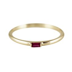 RUBY BAGUETTE BAND – LUMO 14k Gold Baguette Cut Stackable Rings, Dainty 14k Gold Stackable Baguette Cut Rings, Dainty Yellow Gold Baguette Jewelry, 14k Gold Stackable Baguette Cut Rings As Gifts, 14k Gold Stackable Rings Baguette Cut For Gift, 14k Yellow Gold Stackable Rings With Baguette Diamonds, Gift Stackable Rings With Diamond And Baguette Cut, Yellow Gold Stackable Baguette Cut Jewelry, 14k Yellow Gold Baguette Jewelry