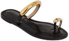 Sleek Gold Sandals With Single Toe Strap, Gold Sandals With Gold-tone Hardware And Single Toe Strap, Brass Bar, Cloth Bags, Black Fashion, Timeless Elegance, Unique Style, Fashion Shoes, Perfect Fit