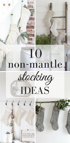 the top ten non - mantle stocking ideas