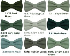 Elevate your style with our exquisite collection of green accessories, featuring a stunning range of shades from deep and sophisticated dark green to the refreshing and lively eucalyptus green. Whether you're looking for the perfect finishing touch for a formal event or a unique accessory to make a statement, our assortment of bow ties, neckties, and suspenders in shades like sage green, light sage green, hunter green, and bright sage green offers unparalleled versatility. Material - 100% Linen. Classic Green Adjustable Suit And Tie Accessories, Dapper Green Suit And Tie Accessories For Black Tie, Elegant Green Adjustable Tie, Classic Green Bow Tie For Gifts, Green Adjustable Suit And Tie Accessories For Black Tie, Green Dapper Ties For Business, Dapper Green Ties For Business, Green Bow Tie Ideal As Gift, Green Dapper Business Ties