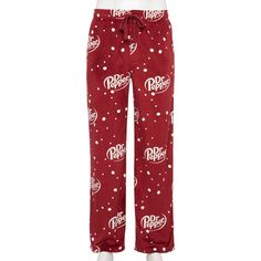 He'll love the crisp and refreshing style of these Men's Dr. Pepper Pajama Pants. Click on this MEN'S GUIDE to find the perfect fit and more! He'll love the crisp and refreshing style of these Men's Dr. Pepper Pajama Pants. Click on this MEN'S GUIDE to find the perfect fit and more! FEATURES Tie front Fly front 2 side seam pocketsFIT & SIZING 34-in. inseam Elastic waistband Classic fitFABRIC & CARE Polyester Machine wash Imported Color: Burgandy. Gender: male. Age Group: adult. Dr Pepper Pajama Pants, Dr Pepper Pj Pants, Pepper Logo Design, Dr Pepper Logo, Matching Couple Pajamas, Silly Clothes, Mens Pajama Pants