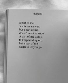 an open book with the words dyingful written in black and white on it's cover