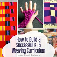 how to build a successful k - 5 weaving crochet pattern with pictures and instructions