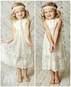 Beach Flower Girl, Beach Flower Girls, Beach Flower Girl Dresses, Boho Flower Girl Dress, Rustic Flower Girl, White Flower Girl Dress, Baby Lace Dress, Rustic Flower Girl Dress, Boho Flower Girl