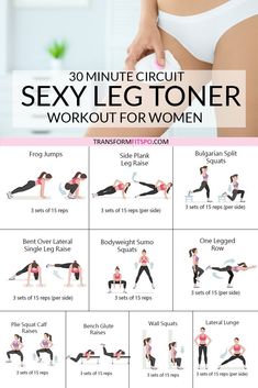 Leg Toner Workout, Lower Body Circuit, Glute Raises, Workout For Women, Fitness Transformation, Leg Workout, Lower Body, Lose Belly