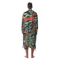 Thank you for looking at this micro fleece fur lined robe. This robe is great for parties, resorts , outdoor, as its like a robe with sweatshirt material. For more dragon gifts https://www.etsy.com/shop/TwinDragonsUSA any motif that we carry can be created on this item. Reach out to us and request a custom order at the same price (we dont want to duplicate too many of our designs on every item we carry ● Fabric: Fur lined (95% polyester and 5% spandex). ● Regular fit ● Waist belt, warm and cozy Lined Robe, Party Yacht, Twin Dragons, Dragon Gifts, Fabric Fur, Men's Robes, Dragons Gift, Resort Pools, Man Party