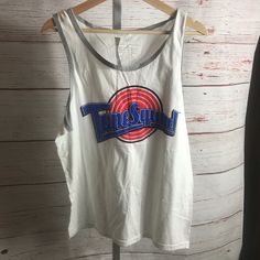 -Size: M -New With Tags!! -Comes From A Clean And Smoke Free Home! Next Day Shipping No Trades. Sold As Is. Offers Welcome!!! Retro White Tank Top For Streetwear, White Graphic Tee Tank Top For Streetwear, White 90s Tank Top For Streetwear, 90s White Tank Top For Streetwear, 90s Style White Tank Top For Streetwear, White Relaxed Fit Tank Top With Letter Print, White Graphic Tee Crew Neck Tank Top, White Graphic Tee Tank Top With Crew Neck, White Crew Neck Graphic Tee Tank Top