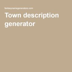 the text potton description generator is shown in white on a beige background with an image of