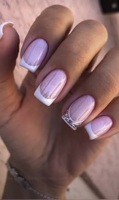 August Nails, Square Nail Designs, French Manicure Nails, Short Square Nails, Her Nails, Pretty Nail Designs, Short Acrylic Nails Designs, Fancy Nails, Short Acrylic Nails