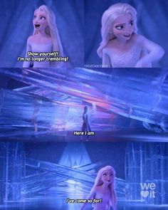 the frozen queen and prince are talking to each other