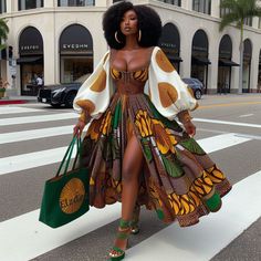 Wakanda Style Outfits, Wakanda Dress Ideas, African Aesthetic Outfits, African Academia, African Princess Aesthetic, African Attire Dresses D&d Clothing, Modest Dresses Fashion, African Traditional Wear, Afrocentric Fashion