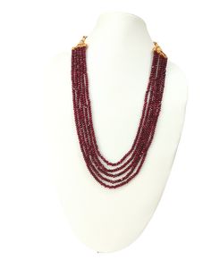 Presenting a gorgeous necklace that exudes beauty and elegance. It is perfect for occasions such as Mother's Day, Christmas, Anniversary, Birthday, and Valentine's Day. This beaded necklace is a unique addition to any fine jewelry collection and is sure to make a statement. Order now to get a one-of-a-kind piece. Note: Stone Size: 2/4 mm Images maybe enlarged to show the details. Kindly confirm stone sizes with seller if any doubts. There can be some minor difference in stone colors due to photography lighting effects and availability. Party Necklaces With Polished Round Beads, Elegant Festive Necklaces With Faceted Beads, Elegant Necklaces With Faceted Beads For Festive Occasions, Faceted Round Bead Necklaces For Wedding, Wedding Faceted Round Bead Necklaces, Elegant Festive Necklaces With Colorful Beads, Elegant Festive Necklace With Colorful Beads, Multi-strand Gemstone Bead Necklace For Party, Party Pearl Necklace With Round Gemstone Beads