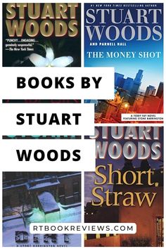 four books by stuart woods with the title