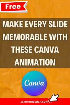 Step-by-step Canva tutorial for creating engaging slide animations to enhance presentations for content creators. Small Business Owners