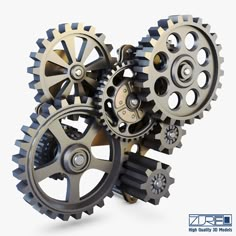 Mechanical Gears Design, Pen Exercises, Gear Head Tattoo, Mechanism Design Ideas, Spool Clock, Gear Drawing, Robot Tattoo, Gear Mechanism, Cogs And Gears